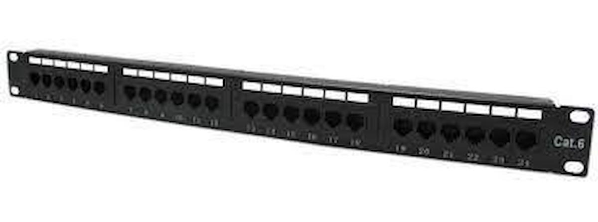 CODEGEN COD624 CAT6 1U UTP PATCH PANEL 24PORT